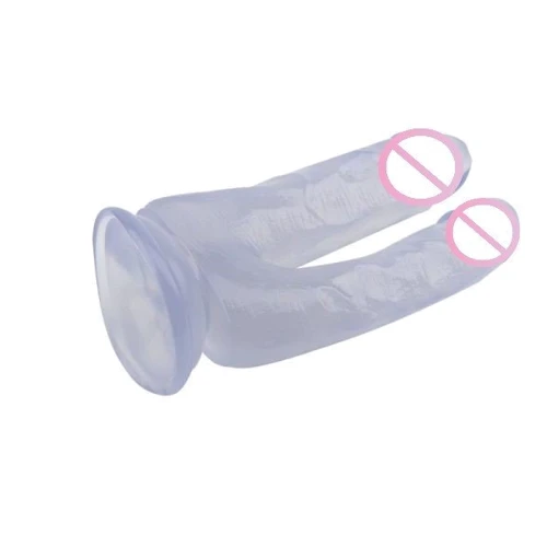 Фаллоимитатор двойной CHISA 6.3 Inch Dildo Clear