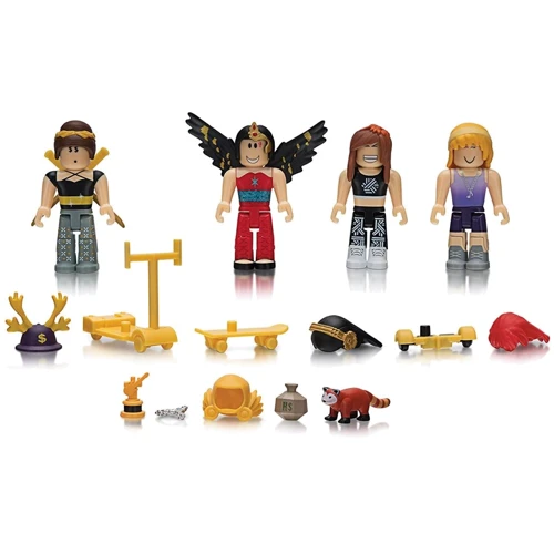 Ігрова колекційна фігурка Jazwares Roblox Mix & Match Set Build a Billionaire Heiress W3, набір 4шт (ROG0125)