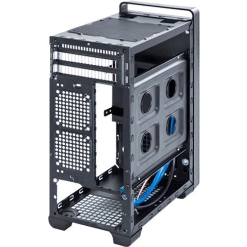 Корпус Chieftec Elox BT-06B-OP: Материал передней панели пластик
