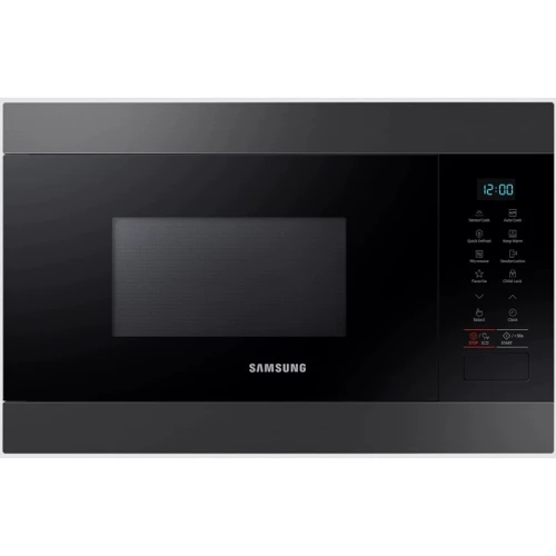 Встраиваемая микроволновая печь Samsung MS22M8074AM: Диаметр поддона 255 мм