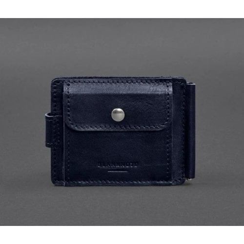 Портмоне-зажим BlankNote 13.1 синий (BN-PM-13-1-navy-blue) фото 6