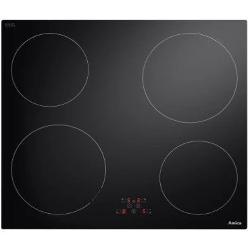 Варильна поверхня Amica PI 6540 TU: Розташування панелі спереди