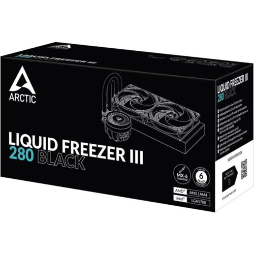 Кулер Arctic Liquid Freezer III 280 Black (ACFRE00135A): Назначение для процессора