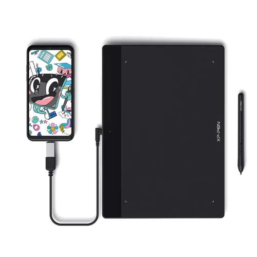Графічний планшет XP-Pen Deco Fun L Black: Робоча поверхня 254x159.2 мм