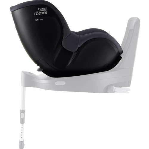 Автокресло Britax Römer Dualfix 5Z Midnight Grey (2000038852): Крепление Isofix есть