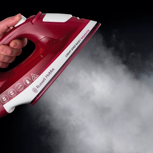 Утюг Russell Hobbs 24820-56 Light & Easy Mulberry: Подключение проводное
