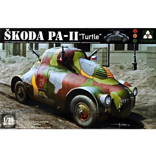 Бронеавтомобиль Takom Skoda PA-II TAKOM2024
