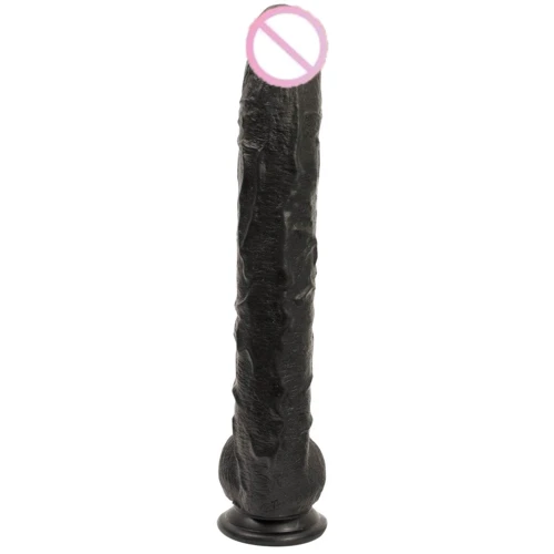 Фаллоимитатор Doc Johnson Dick Rambone Cock Black (в ПЭ пакете!)