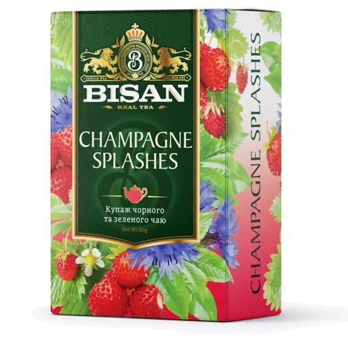 Чай Bisan Champagne Splashes 80 г (4820186123326)