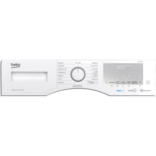 Стиральная машина Beko EWUE8736N: Тип загрузки фронтальная