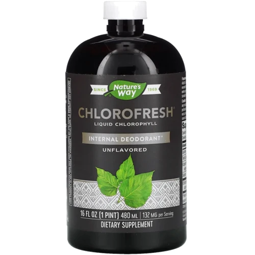 Nature's Way Chlorofresh Хлорофилл жидкий без запаха 473 мл