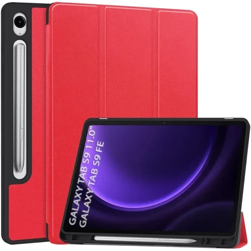 Аксесуар для планшетних ПК BeCover Flexible TPU Mate Red для Samsung X710 Galaxy Tab S9 / X510/X516B Galaxy Tab S9 FE (712531): Колір червоний