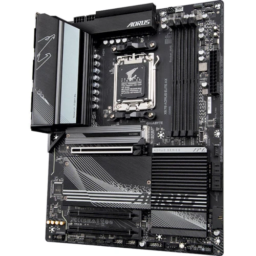 GIGABYTE X670 AORUS ELITE AX: Разъемы на задней панели USB 2.0, USB 3.2 Gen 2, USB 3.2 Gen 1