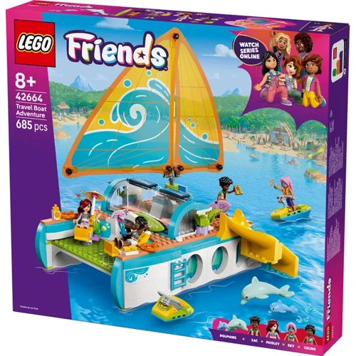 Конструктор LEGO Friends Приключения на туристической лодке (42664)