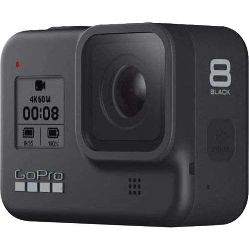 Экшн камера GoPro HERO8 Black + Hand Grip + Head Strap Mount: Микрофон есть