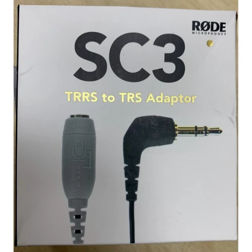 Адаптер переходник TRRS на TRS для smartLav Rode SC3 (Микрофонные аксессуары)(78753885)Stylus approved: Производитель Rode