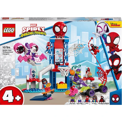 Конструктор LEGO Super Heroes Marvel Spidey Вечеринка в штабе Человека-Паука (10784)