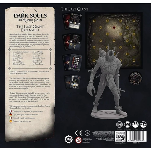 Настольная игра Steamforged Games Ltd Dark Souls: The Board Game - The Last Giant: Возраст от 14-ти лет