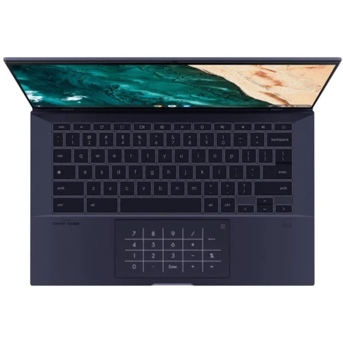 Ноутбук ASUS Chromebook CB9400CEA-HU0323 (90NX0351-М00АРО) UA: Процессор Intel Core i5-1135G7 (2.4 - 4.2 ГГц) / 4 - ядерный