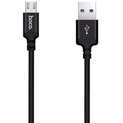 Кабель Hoco USB Cable to microUSB X14 Times Speed 1m Black