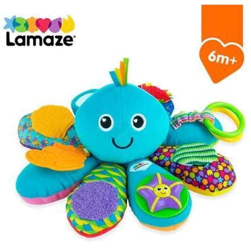Мягкая игрушка Lamaze Осьминог с прорезывателем (L27206)