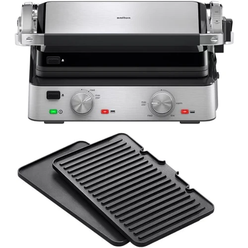 Электрогриль Braun MultiGrill 7 CG 7040: Тип Электрогриль прижимной