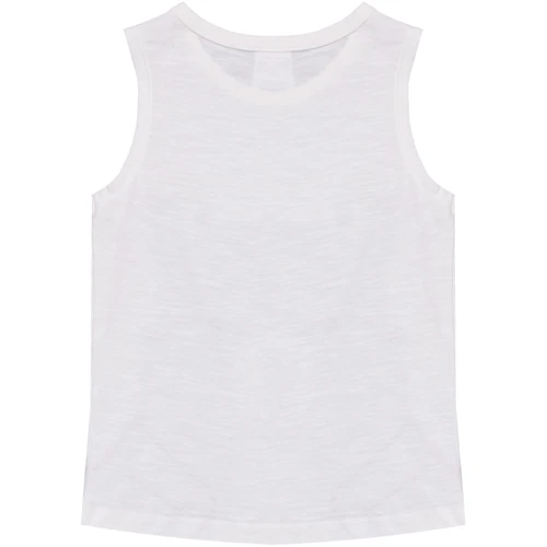 Майка H&M 6493408 92 см белая: Пол Девочка