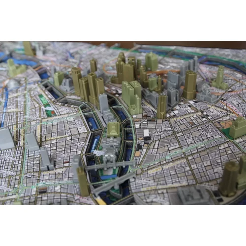 Об'ємний пазл 4D Cityscape Осака: Кількість фрагментів, шт 1290