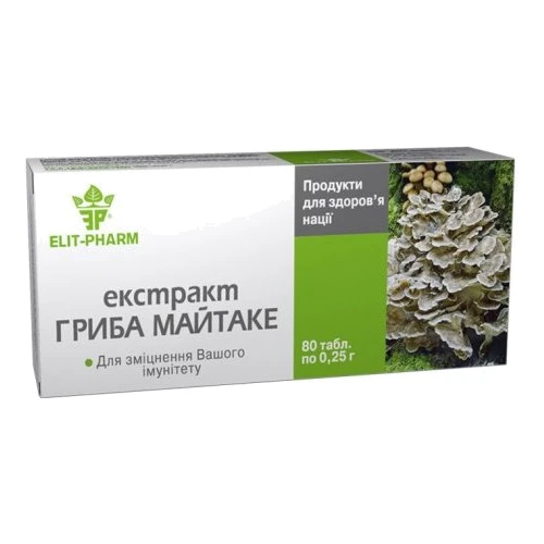 Элит-Фарм Экстракт гриба Майтаке 0,25 г № 80
