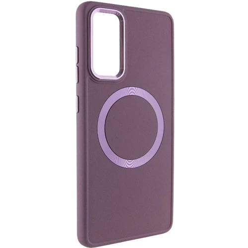 Чехол для телефонов TPU Case Bonbon Metal Style with MagSafe Plum for Samsung S711 Galaxy S23 FE