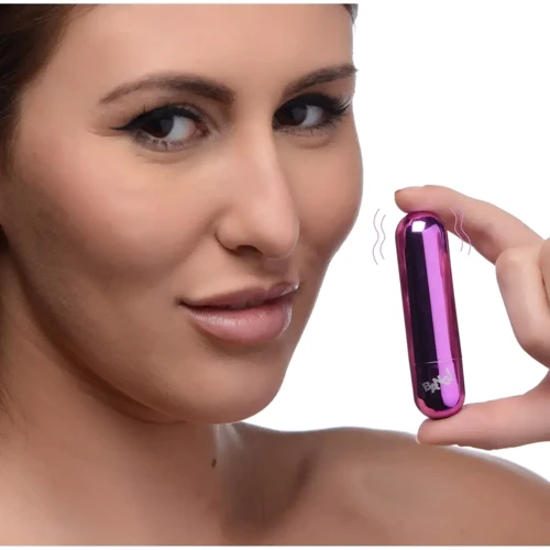 Вибропуля BANG! 10X Vibrating Metallic Bullet (фиолетовый)