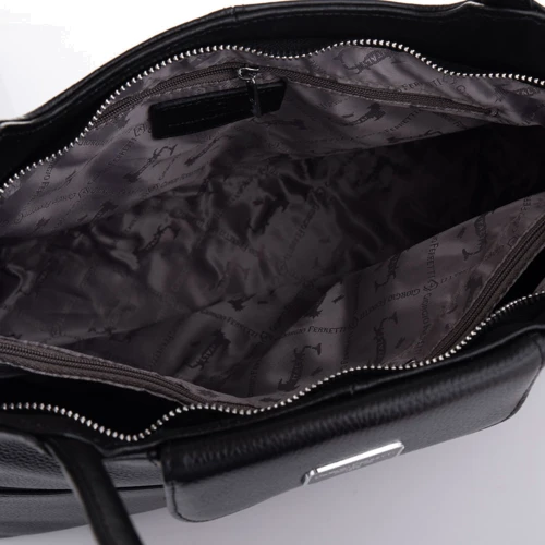 Жіноча сумка тоут Giorgio Ferretti чорна (SHIGF2019967-black): Країна виробник Китай