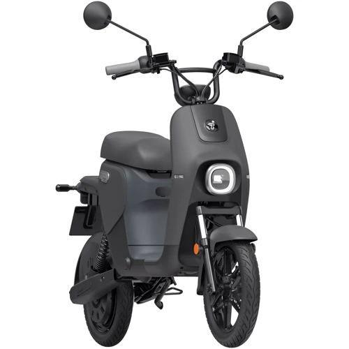 Электроскутер Segway-Ninebot B110S, Black Grey: Особенности С большим запасом хода, С сиденьем, С рулем