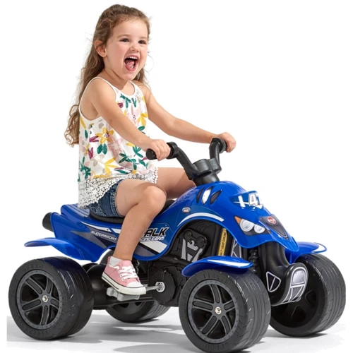 Квадроцикл на педалях Falk Racing Team синій (631)