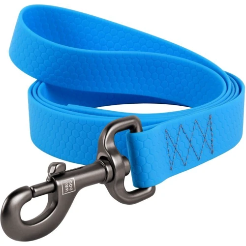 Поводок WAUDOG Waterproof для собак водостойкий 20 ммx1.22 м голубой (27272)