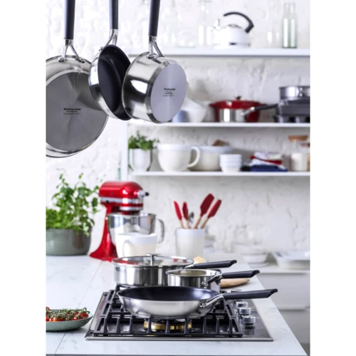 Сковорода KitchenAid CSS 24 см (CC005701-001): Антипригарне покриття Керамическое
