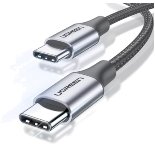 Кабель Ugreen Cable USB-C to USB-C US316 100W 5A Alum 2.0m Black (70429)