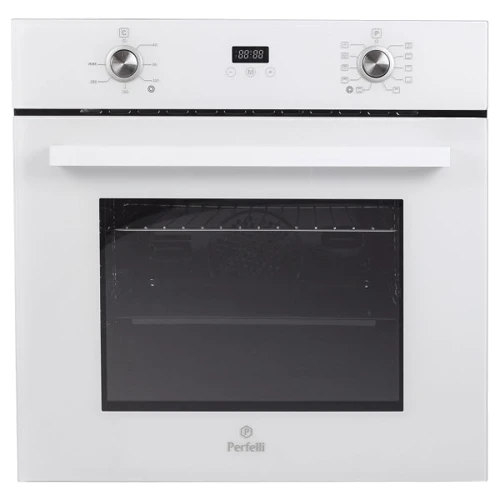 Духовой шкаф электрический Perfelli BOE 61084 WH: Количество стекол дверцы 2