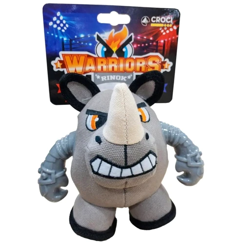 Игрушка для собак Croci Warriors Rinok плюшевый единорог с пищалкой 18х12х12 см (C6098011): Производитель Croci