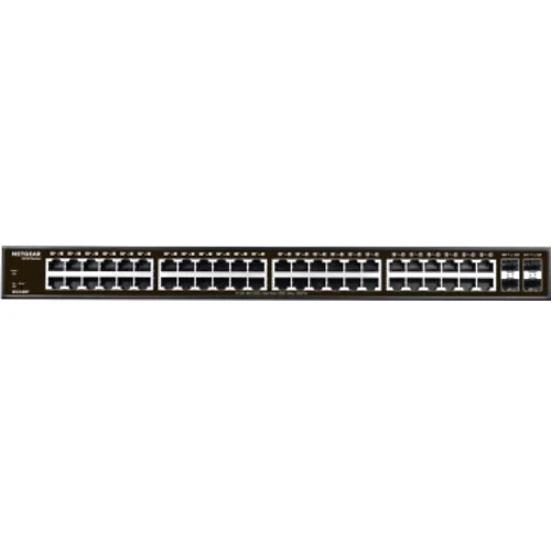 Сетевой коммутатор Netgear GS348 (GS348-100EUS): Порты только Gigabit Ethernet (10/100/1000)
