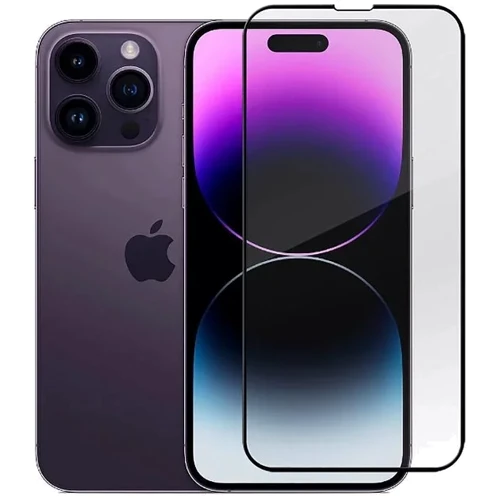 Захисне скло для iPhone BeCover Tempered Glass Black для iPhone 14 Pro (707968)