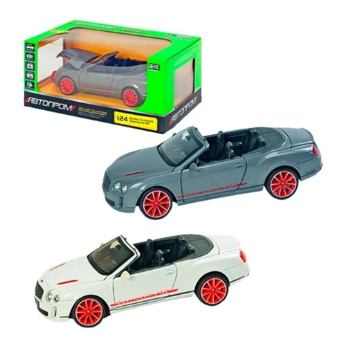 Машинка метал 68259A АВТОПРОМ, 1:24 Bentley, 2 кольори: Виробник АВТОПРОМ