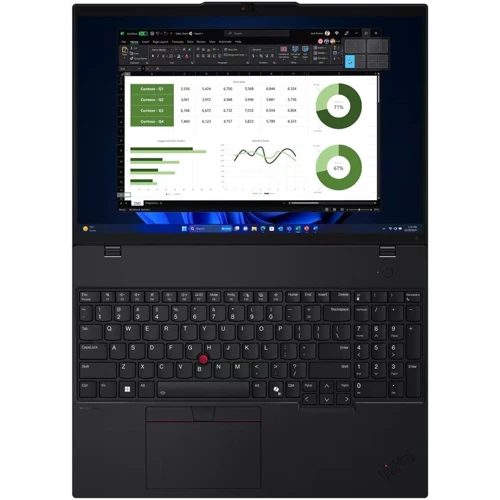 Ноутбук Lenovo ThinkPad L16 Gen 1 (21L4S2Q612): Процессор Intel Core Ultra 5 135U (1.6 - 4.4 ГГц) / 12 - ядерный