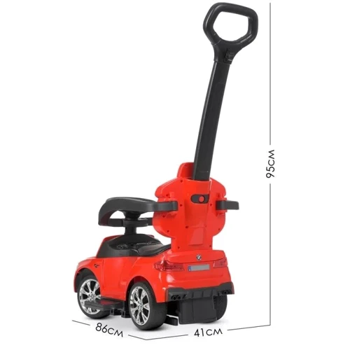 Каталка-толокар Bambi 3в1 красный (M 4785L-3)