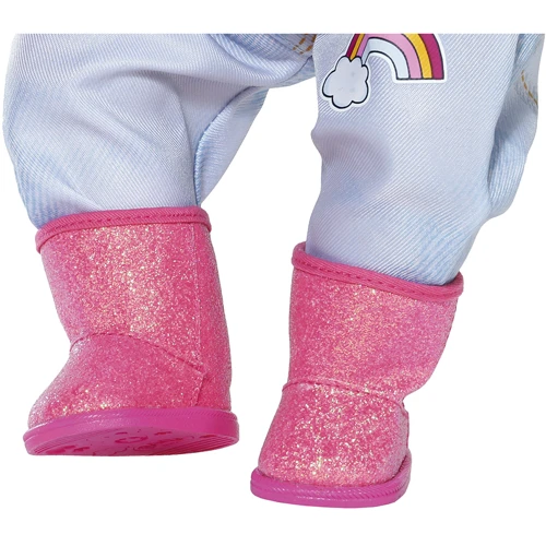Обувь для куклы Zapf Baby Born - Розовые Сапожки (824573-2): Серия Baby Born