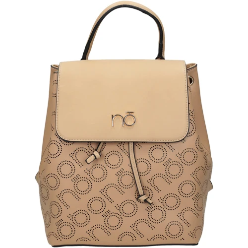 Женский рюкзак Nobo бежевый (NBAG-I0010-C015)