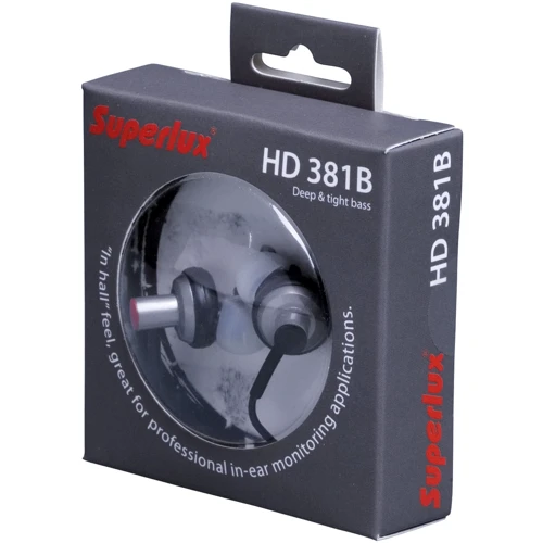 Наушники Superlux HD381B: Диапазон частот (Гц) 20-20000