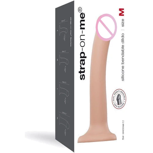 Фаллоимитатор Strap-On-Me Dual Density Dildo Flesh M