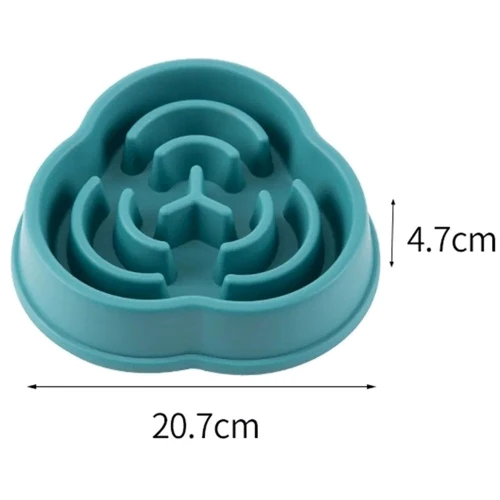 Миска-лабиринт WahoPet slow feeder пластиковая зеленый (WA00008): Тип Кормушки