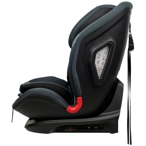 Автокресло Espiro Beta 2022 FX 117 Graphite (5906724206214): Внутренние ремни 3-х точечные
